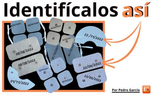 etiqueta y identifica así tus electrodos