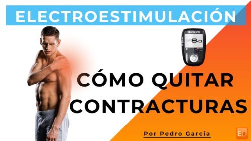 Así se quita las contracturas con el electroestimulador