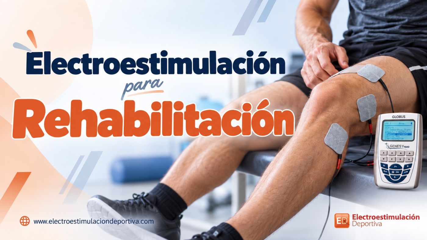 Electroestimulación para rehabilitación muscular