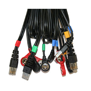 juego cables Compex snap 8P