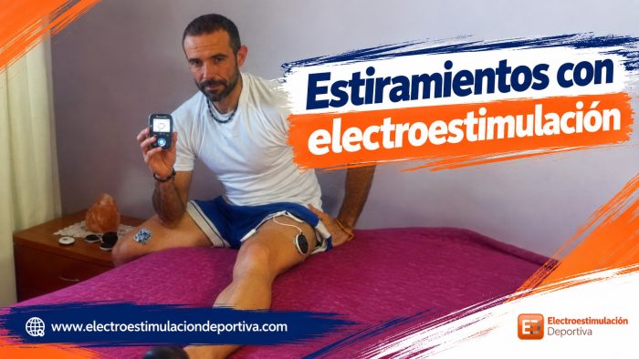 electroestimulacion y estiramientos con compex
