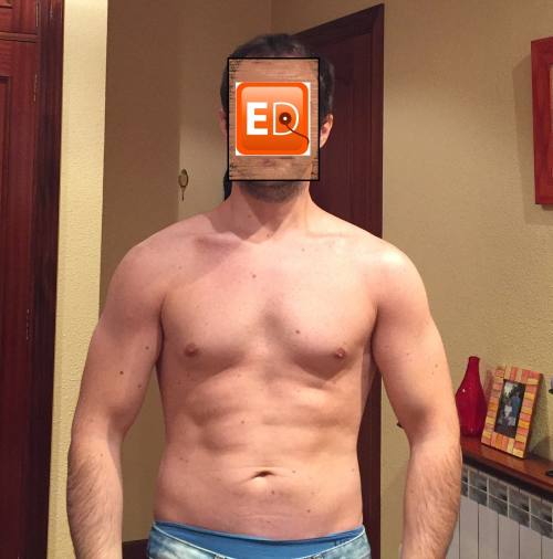 despues 2 meses elctroestimulador para ganar masa muscular