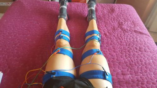 cintas elasticas electroestimulación sin parche