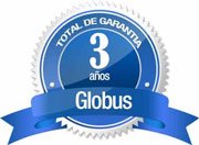 3 años de garantía Globus magnum XL