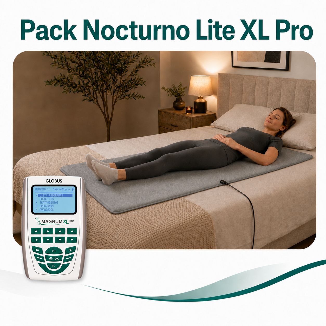 esterilla para magnetoterapia nocturna cuerpo completo
