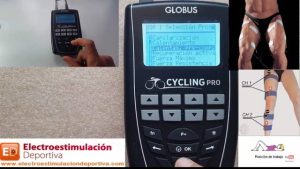 electroestimulador para ciclista globus cycling pro