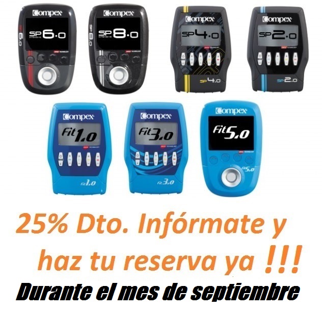 Consigue tu Compex más barato que nunca en Septiembre Sin título