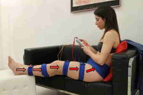 Kit 8 bandas conductivas elásticas Fitness Top para brazos y piernas completas - Imagen 7