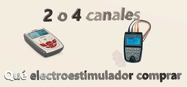 que electroestimulador es mejor dos cables o cuatro cables