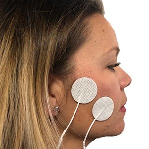 16 Electrodos faciales para utilizar con conexión wire