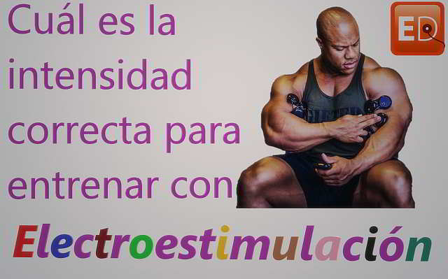 intensidad compex, intensidad globus, cual aplicar entrenamiento