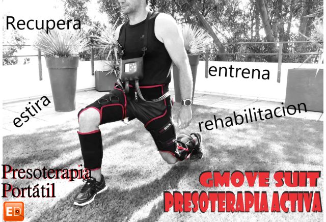 Gmove suit presoterapia en movimiento.