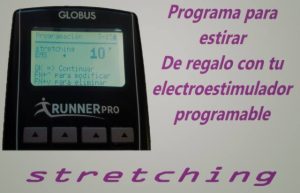 Stretching con tu electroestimulador globus programable