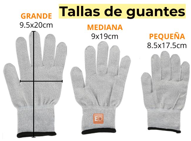 Guantes microcorrientes