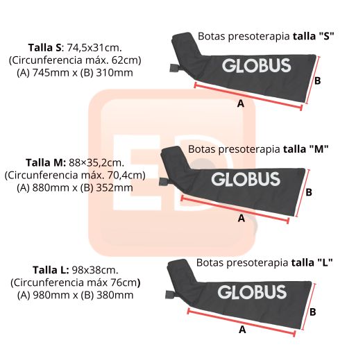 Botas presoterapia Globus