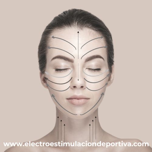 Líneas de Langer para aplicación de radiofrecuencia facial