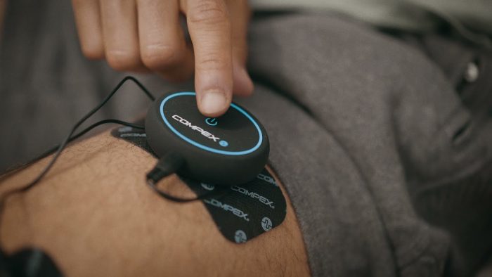 compex wireless mini, el electroestimulador del móvil