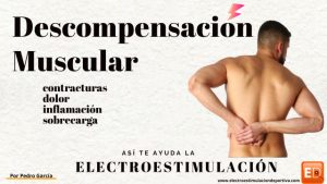 descompensacion muscular, lesión y dolor. Contractura y sobrecarga.