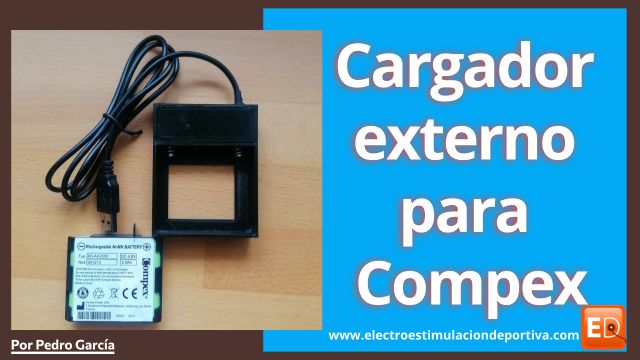 Cargador de batería Compex