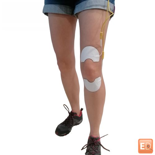 2 electrodos especiales para la rodilla a buen precio