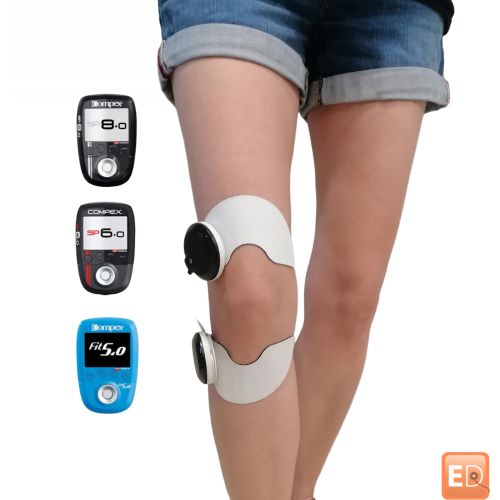 Electrodos electroestimulación para hombro, pectorales y rodilla