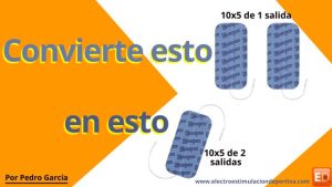 Como convertir los parches de 10x5 wire de una a dos salidas