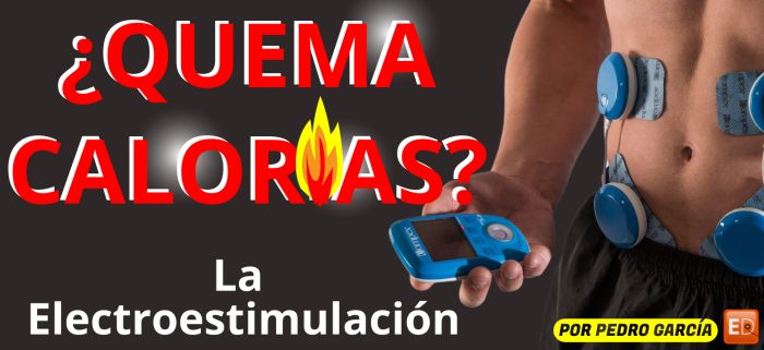 Quemar calorías con electroestimulación