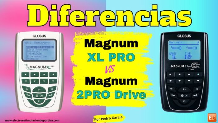 Comparativas entre Magnum XL PRO y Magnum 2 PRO Drive
