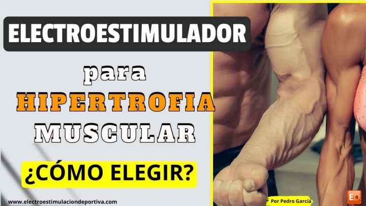 Electroestimulador para ganar masa muscular