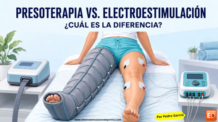 ¿Qué diferencia hay entre la presoterapia y la electroestimulación?