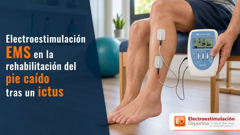 electroestimulador para la recuperación del pie caído en ictus