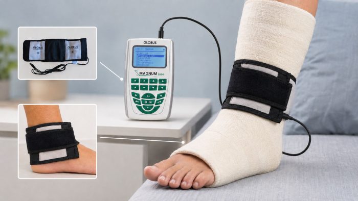 Magnetoterapia para tobillo roto