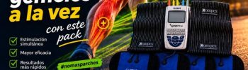 Electroestimulador para gemelos e isquios