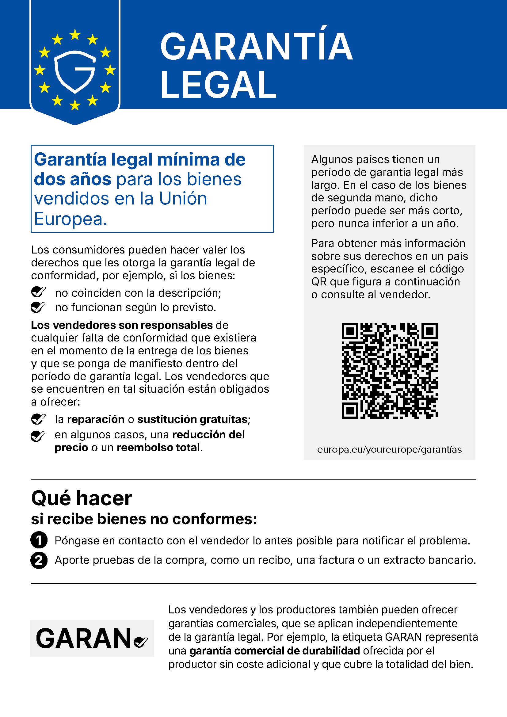 Garantía europea