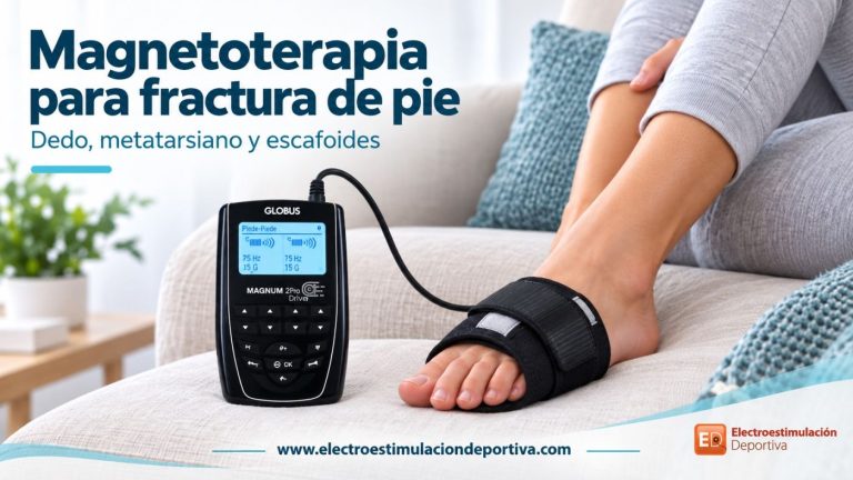 Magnetoterapia para hueso roto pie