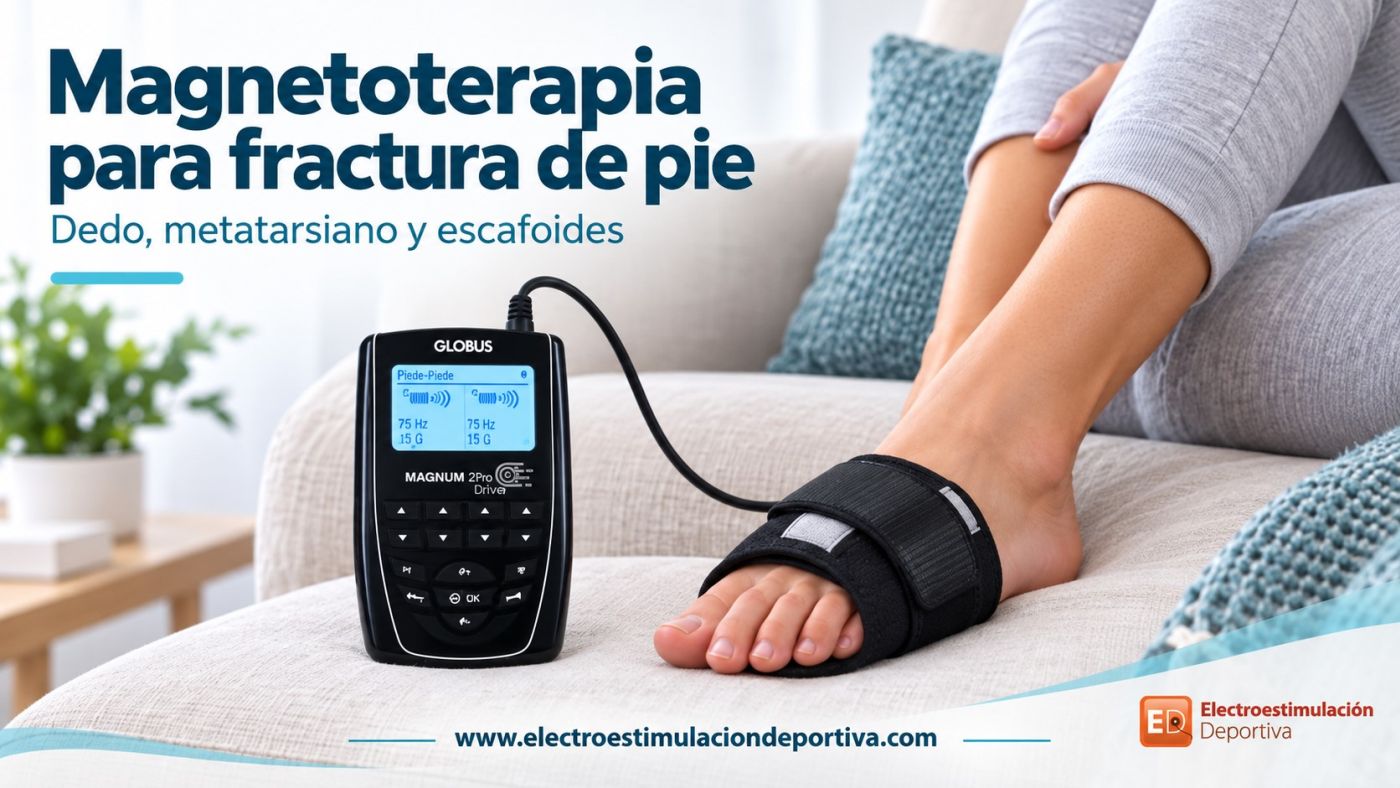 Magnetoterapia para hueso roto pie