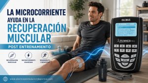 Recuperación muscular con microcorriente